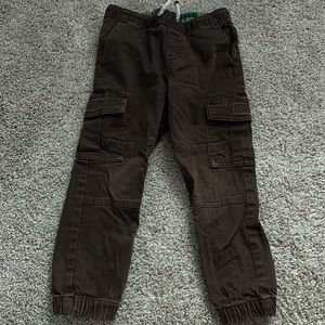 4T Boy Brown Jean-Feeling Pants